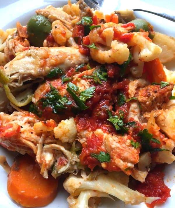 Italian Chicken and Tomatoes (4 Portion)