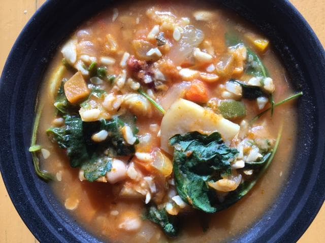 Spring Vegetable Minestrone Spring Vegetable Minestrone