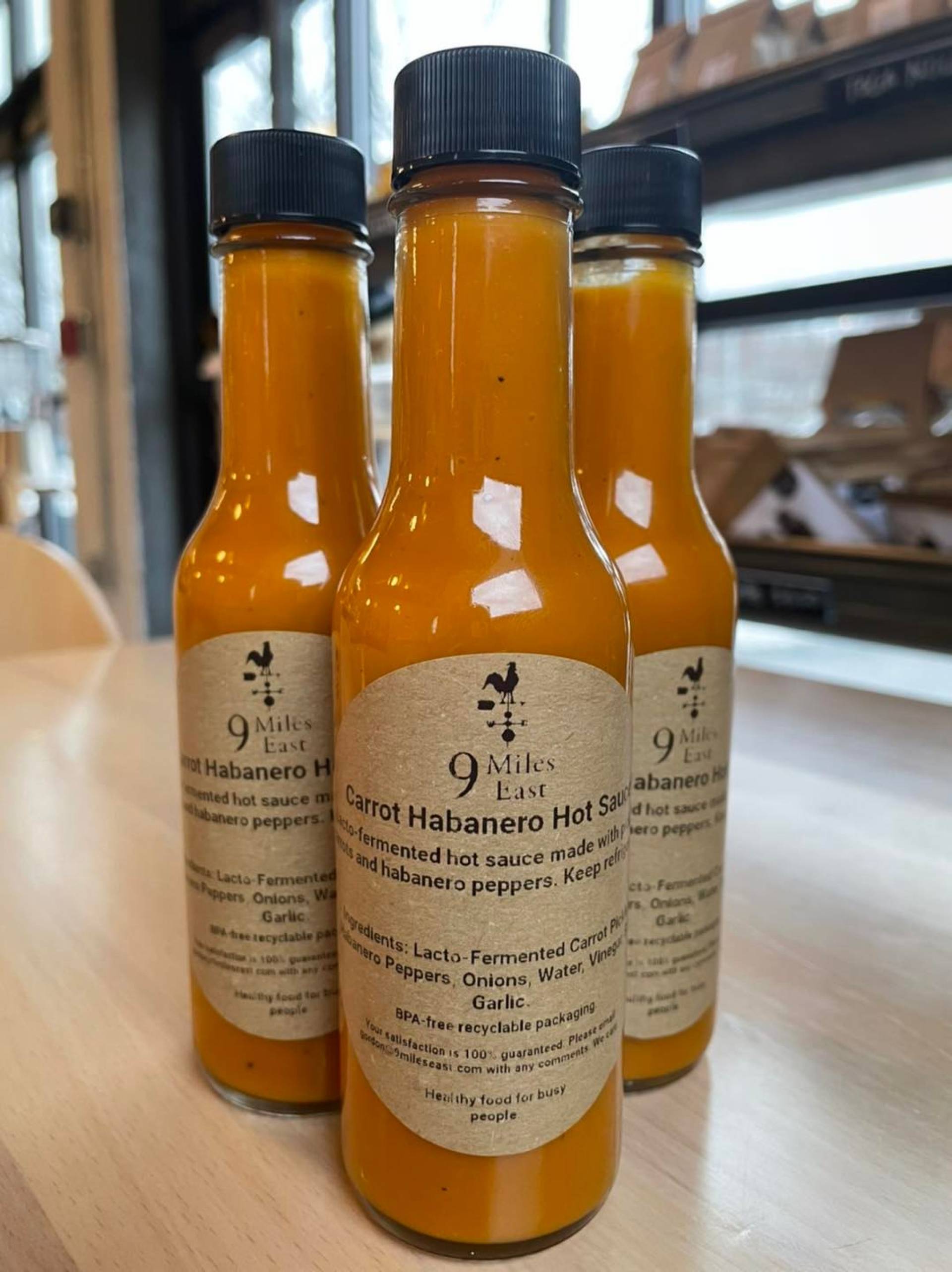 Carrot Habanero Sauce