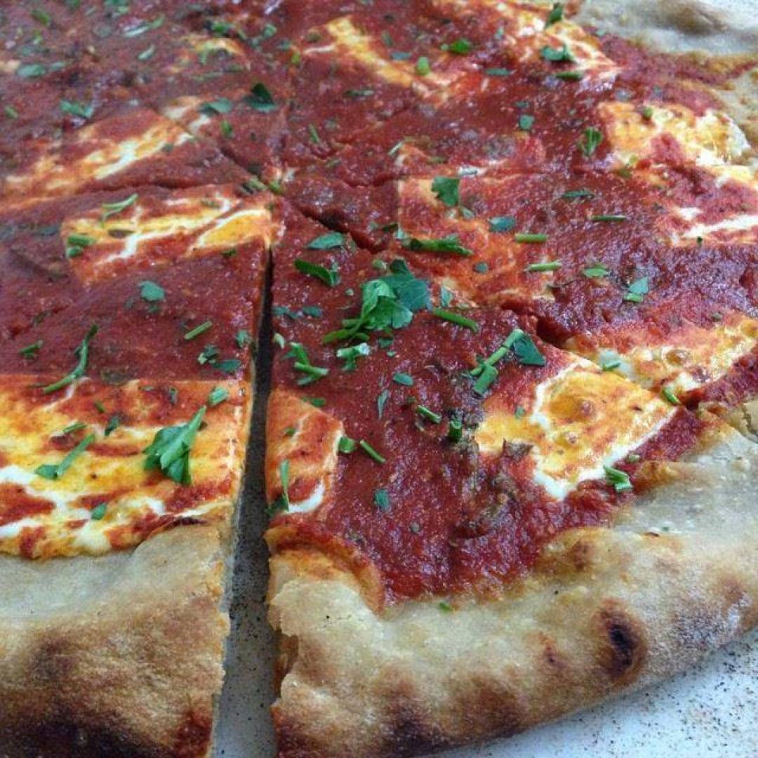 Cheese On Bottom (COB) Seasons Pizza Cheese On Bottom (COB) Seasons Pizza