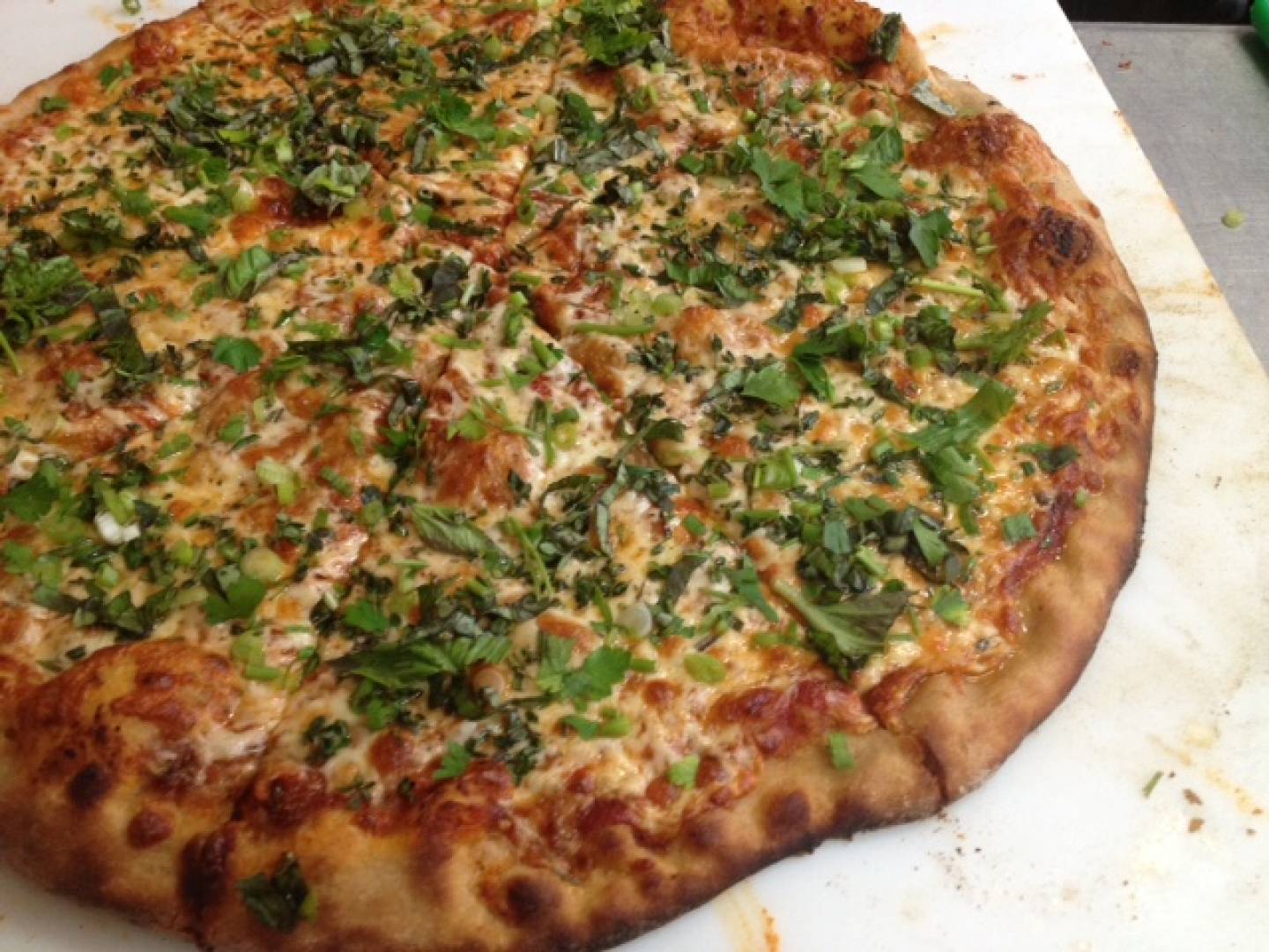 Parsley Pesto Seasons Pizza