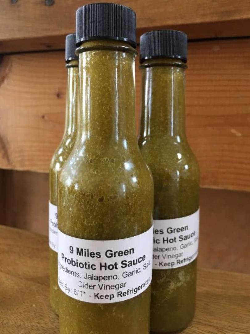 Green Probiotic Hot Sauce
