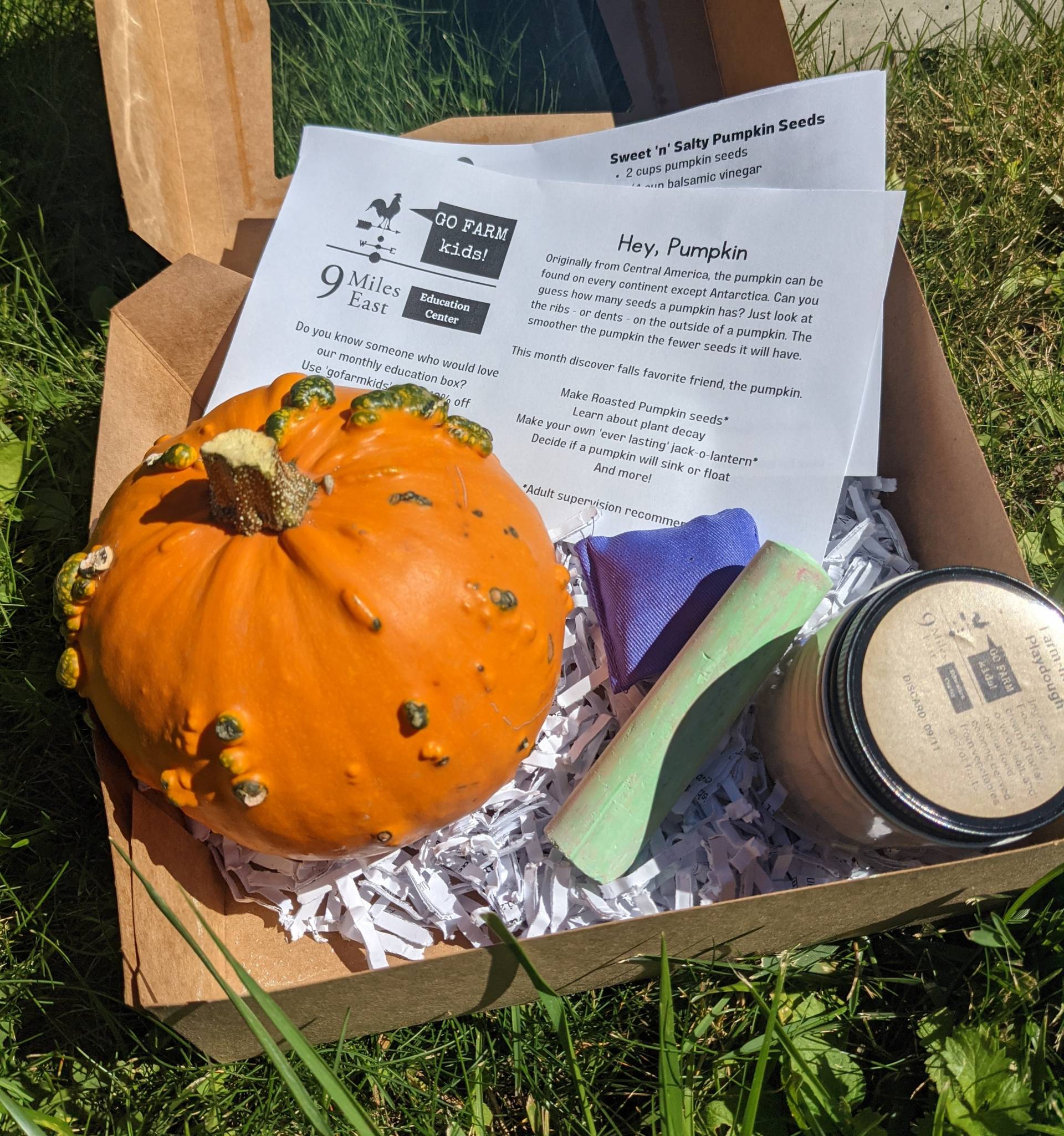 October Education Activity Box