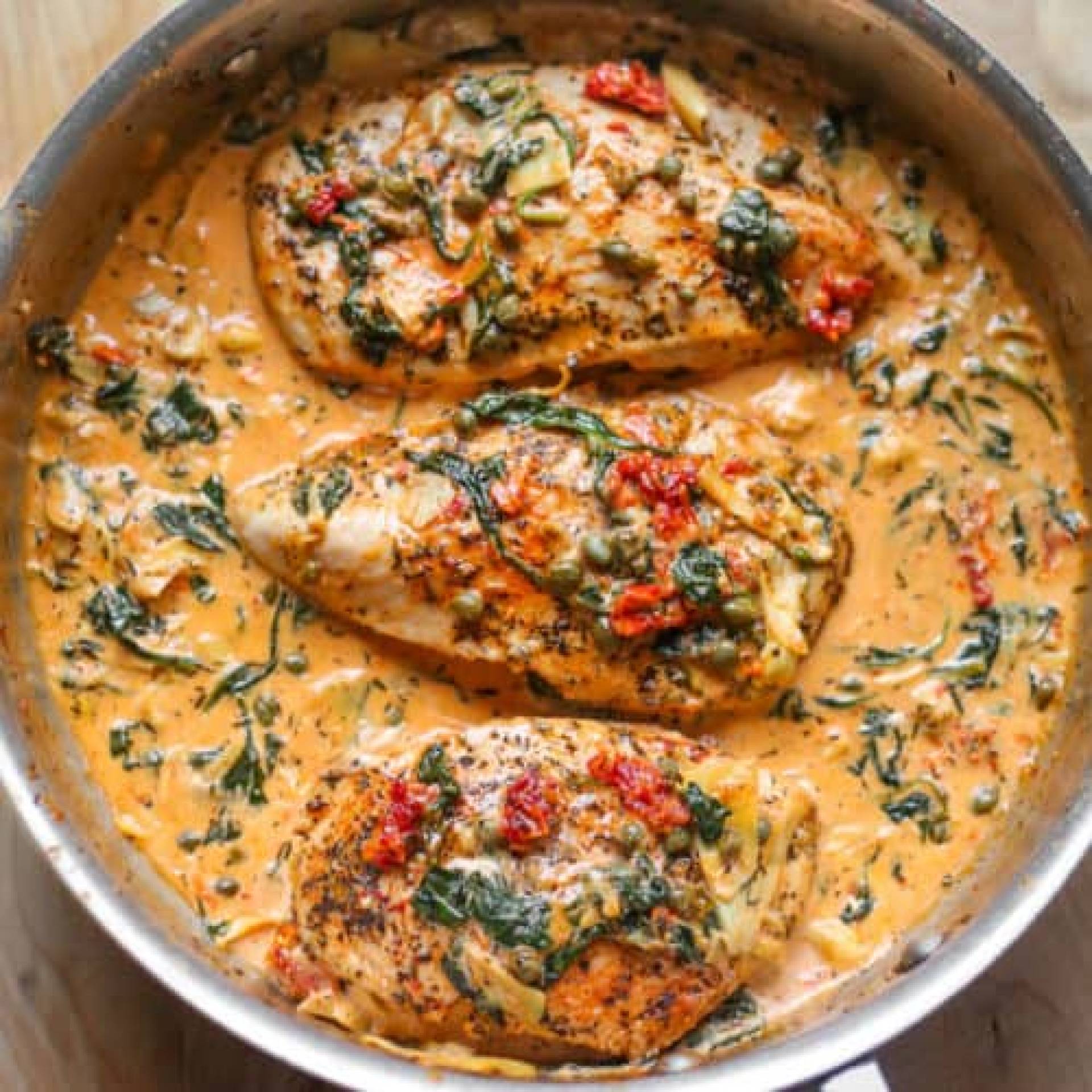 Tuscan Chicken Dinner (4 Portion) Tuscan Chicken Dinner (4 Portion)
