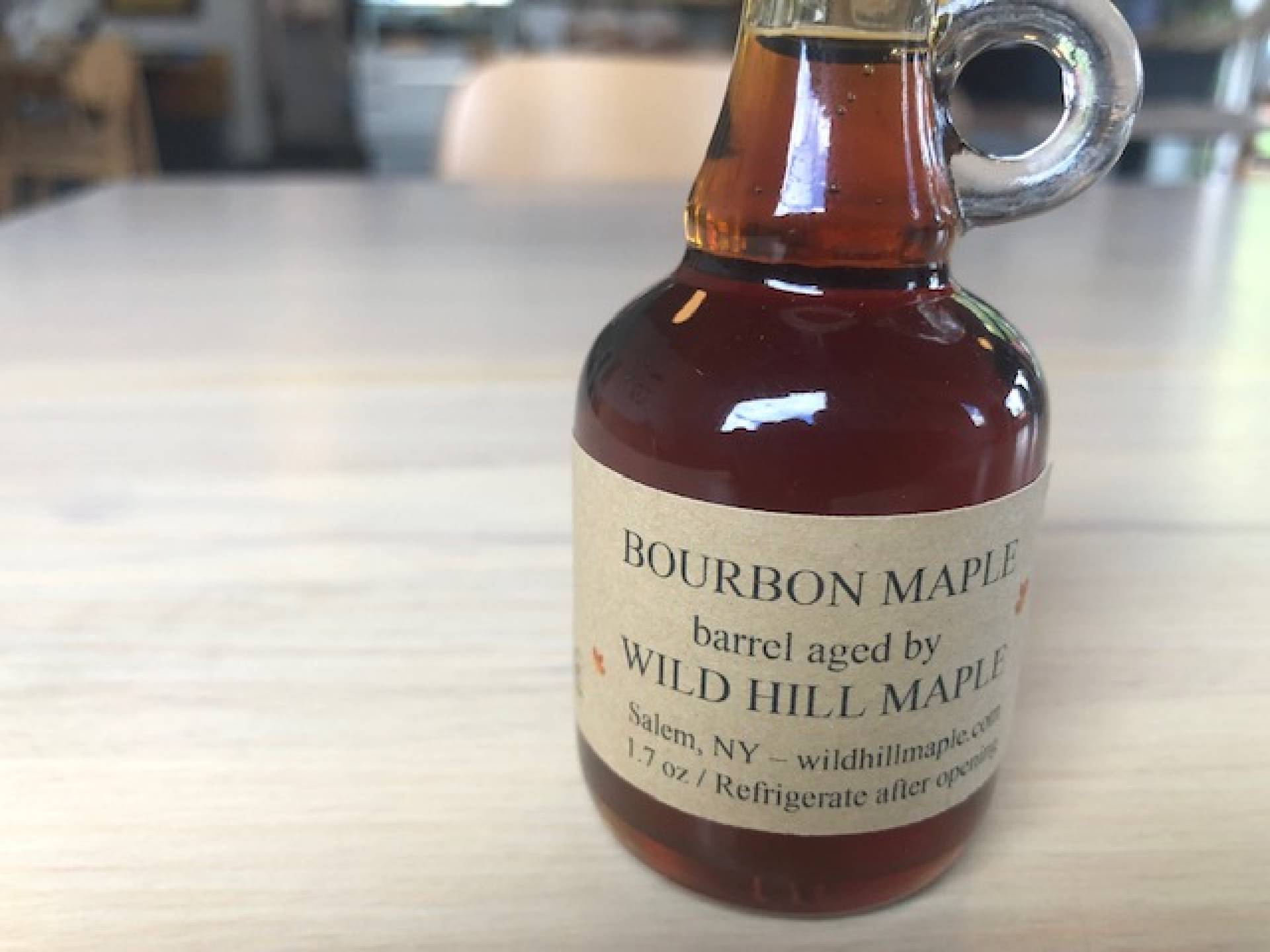 Bourbon Maple Syrup $6