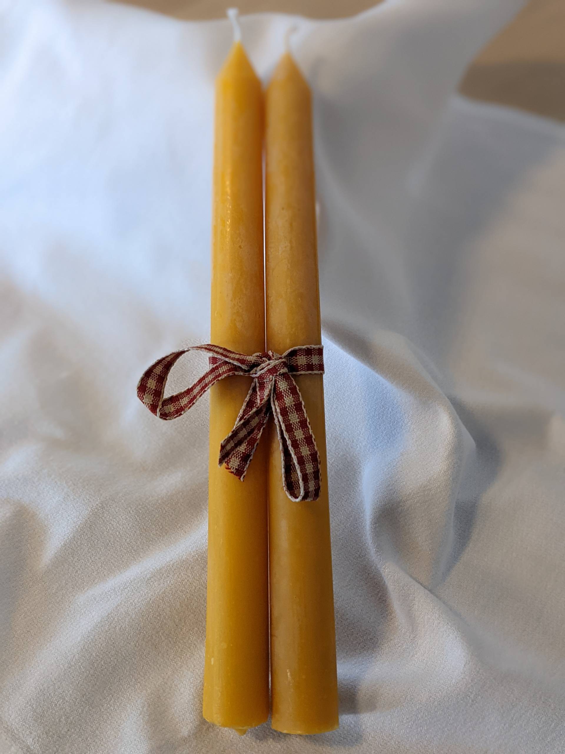 Handmade beeswax candles (2 for $15)