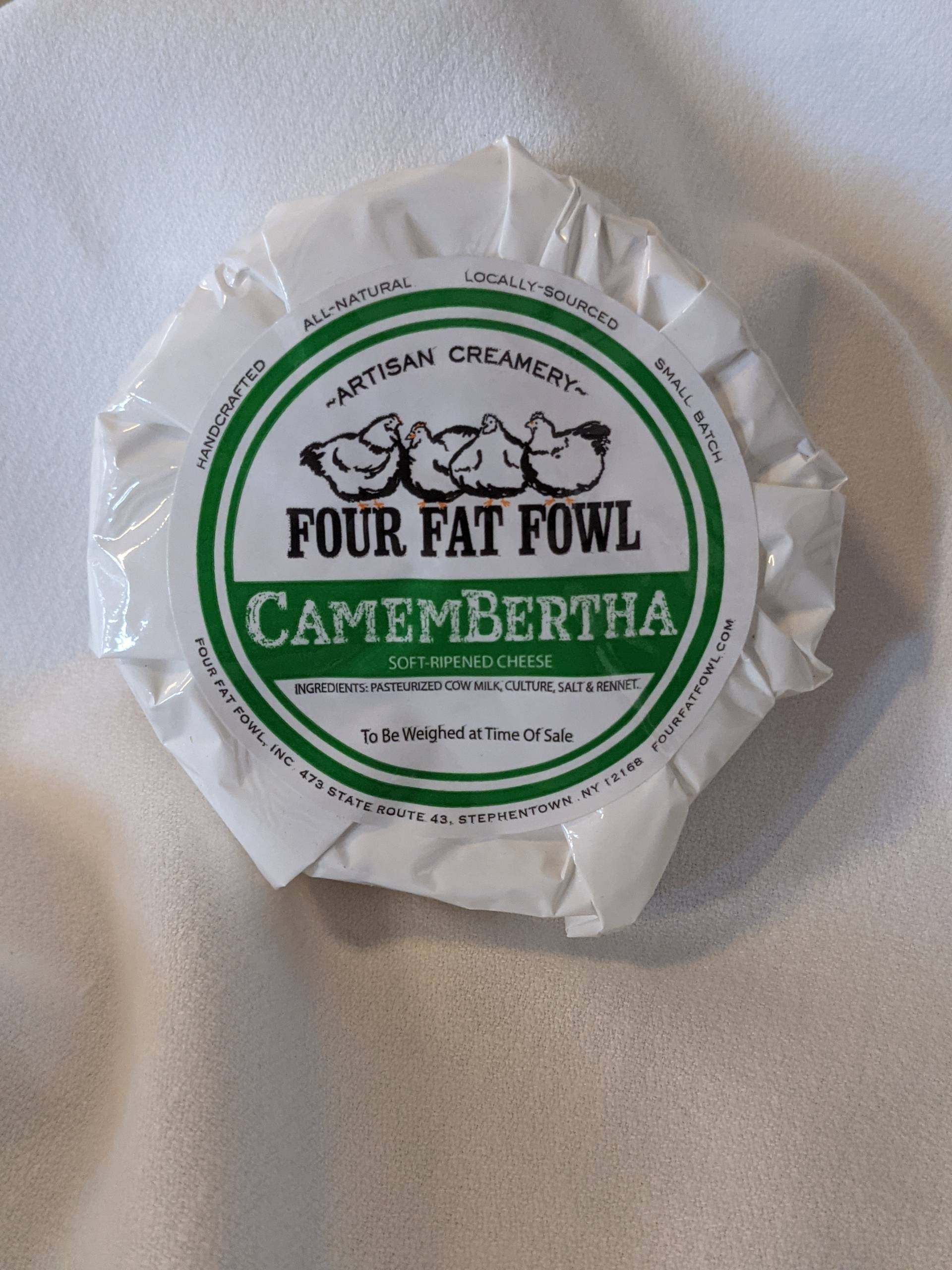 Camembertha soft cheese