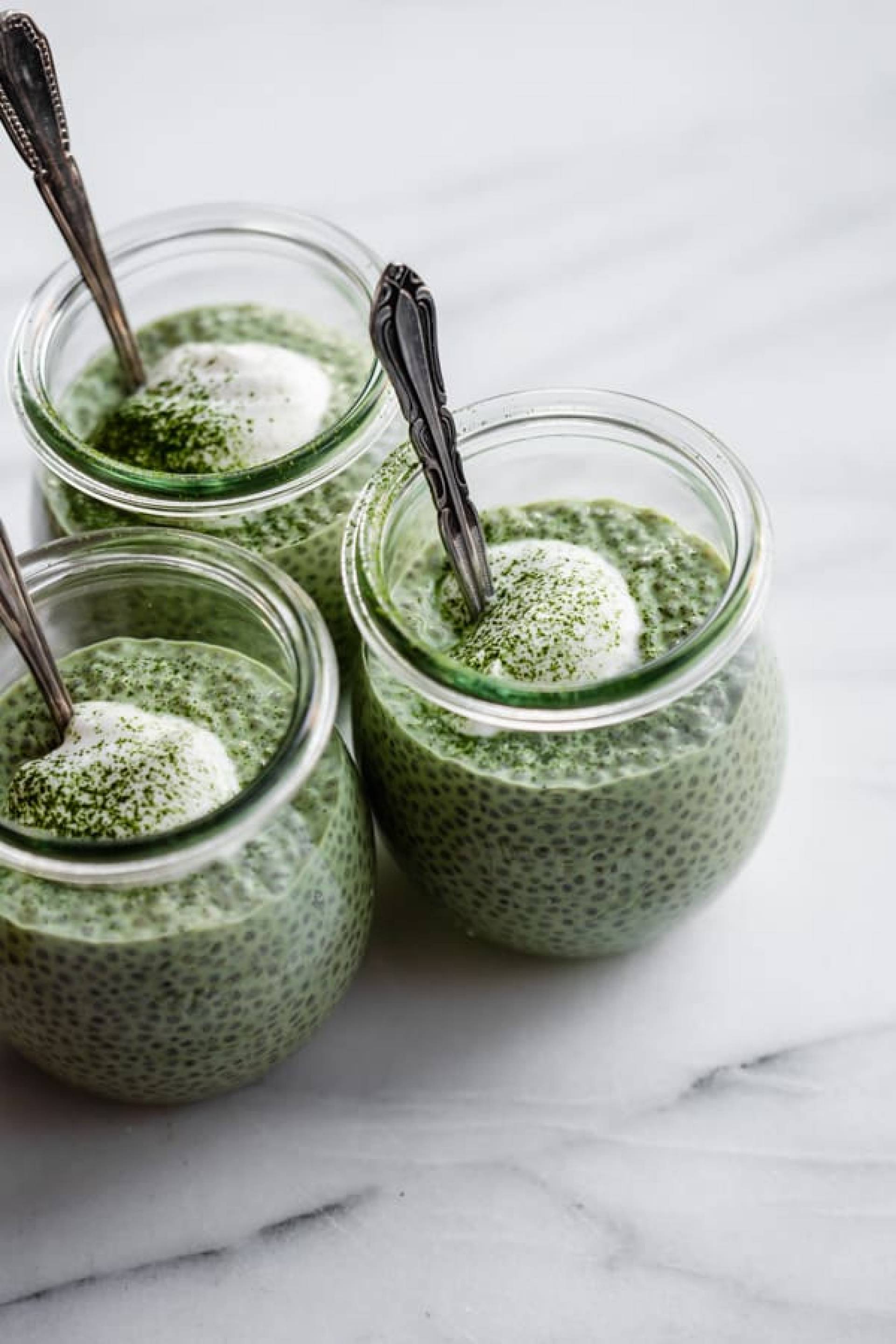 Matcha Chia Pudding (2 for $8)