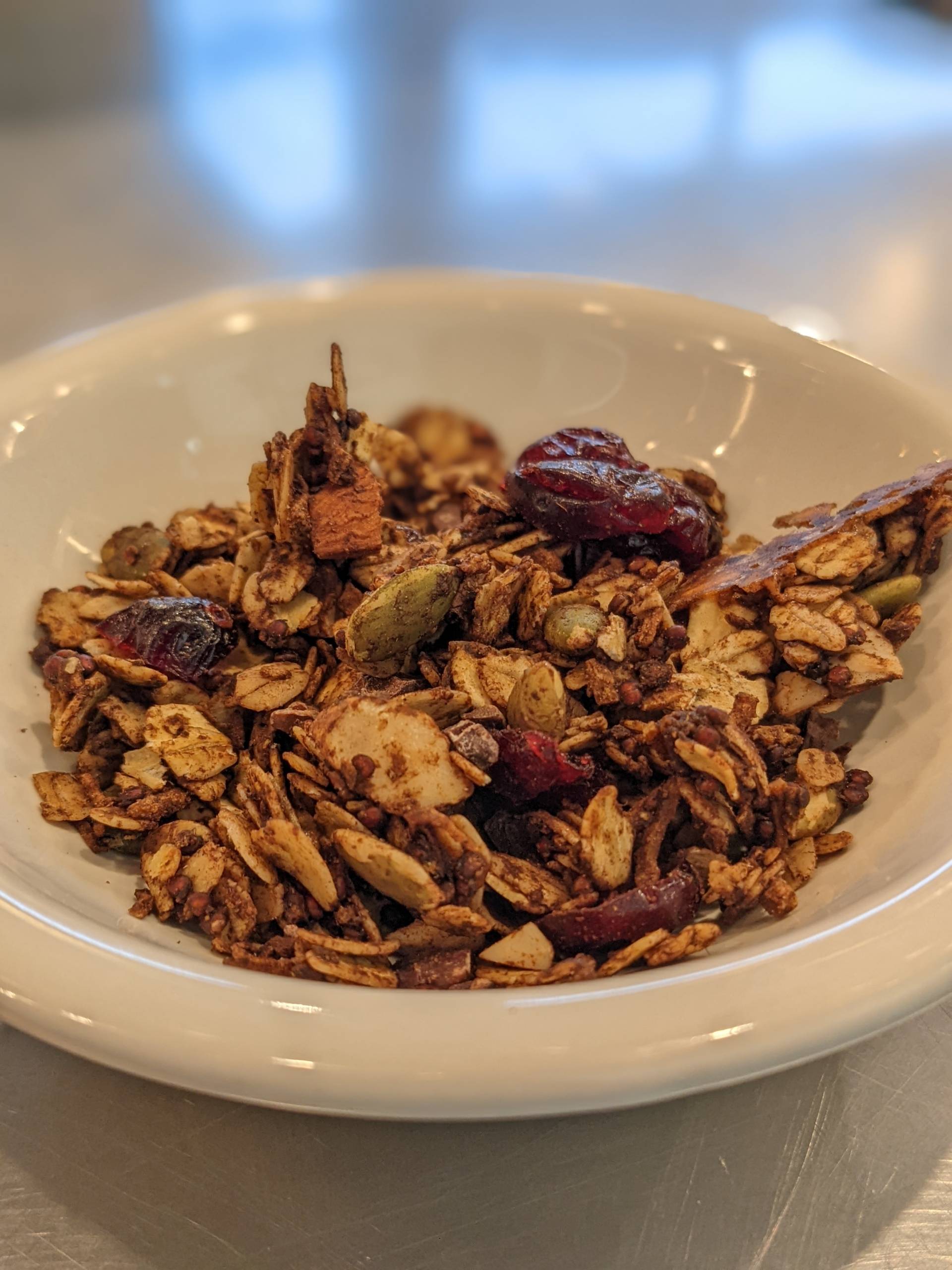 Cranberry Chocolate Granola