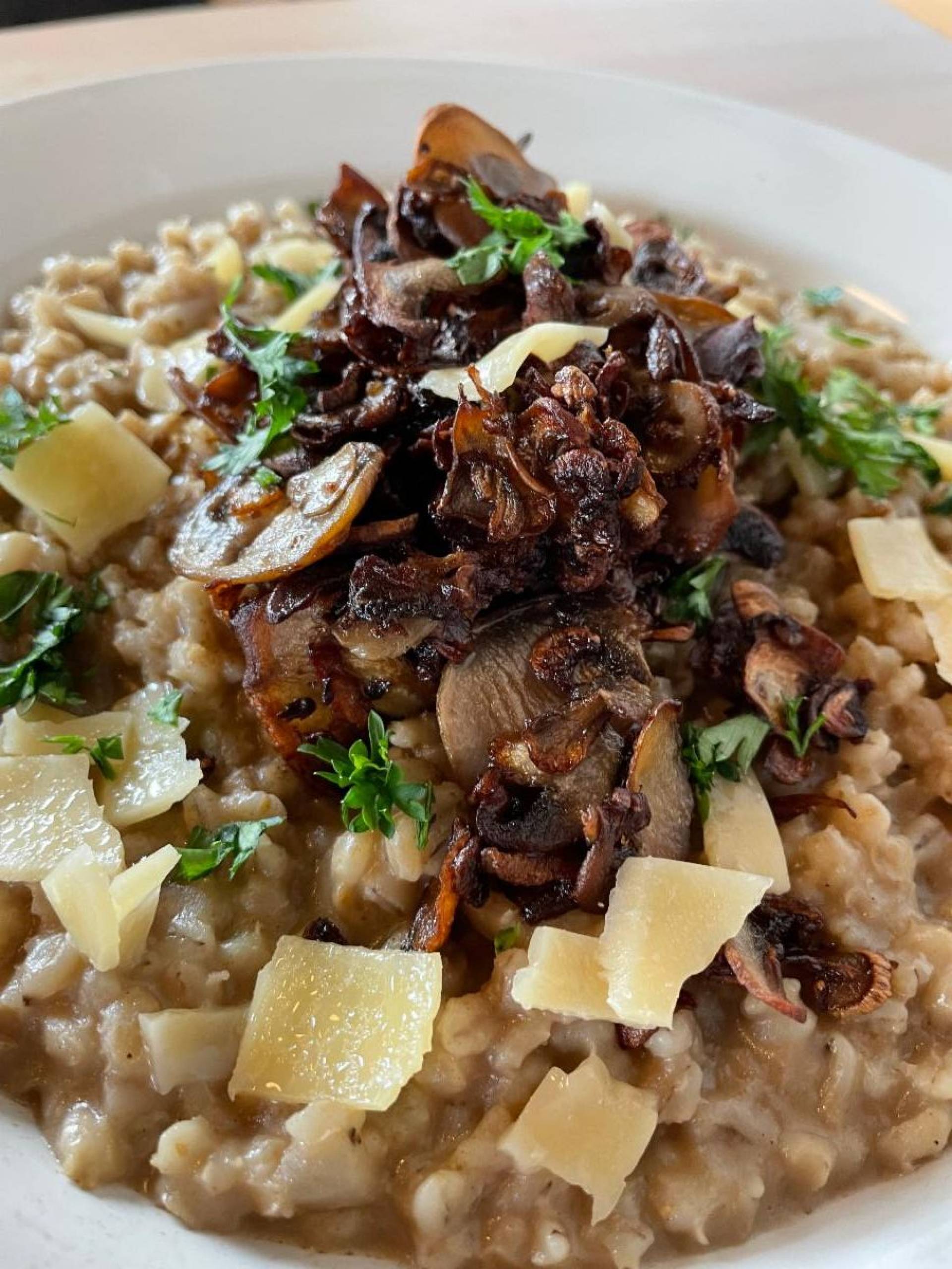 Mushroom Barley Risotto (4 Portion)