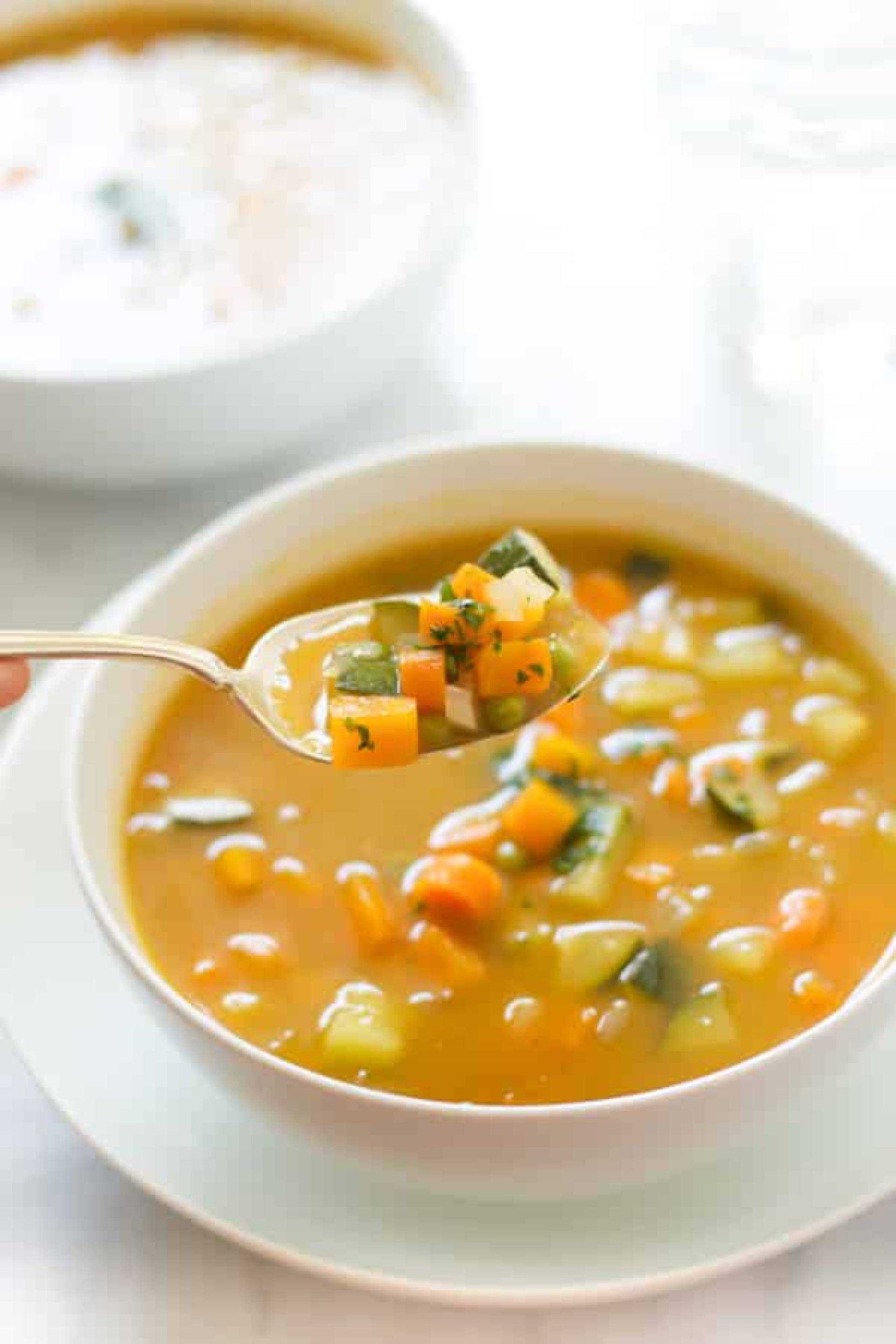 Zucchini Basil Soup