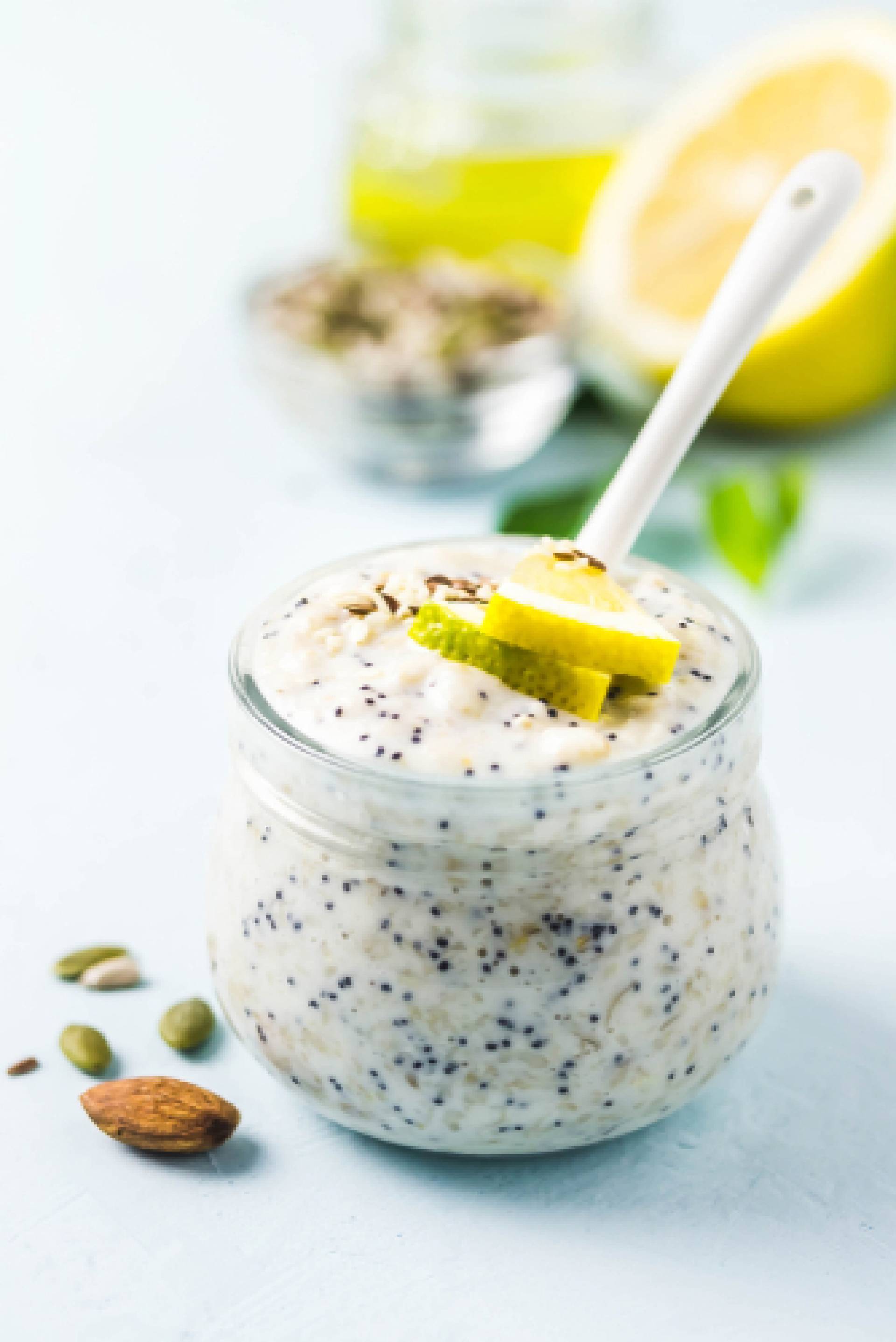 Lemon Turmeric Chia Pudding (2 for $8)