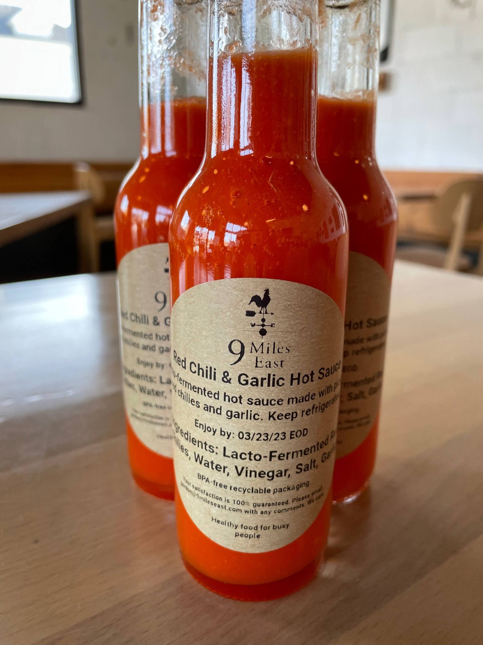 Red Pepper and Garlic Hot Sauce