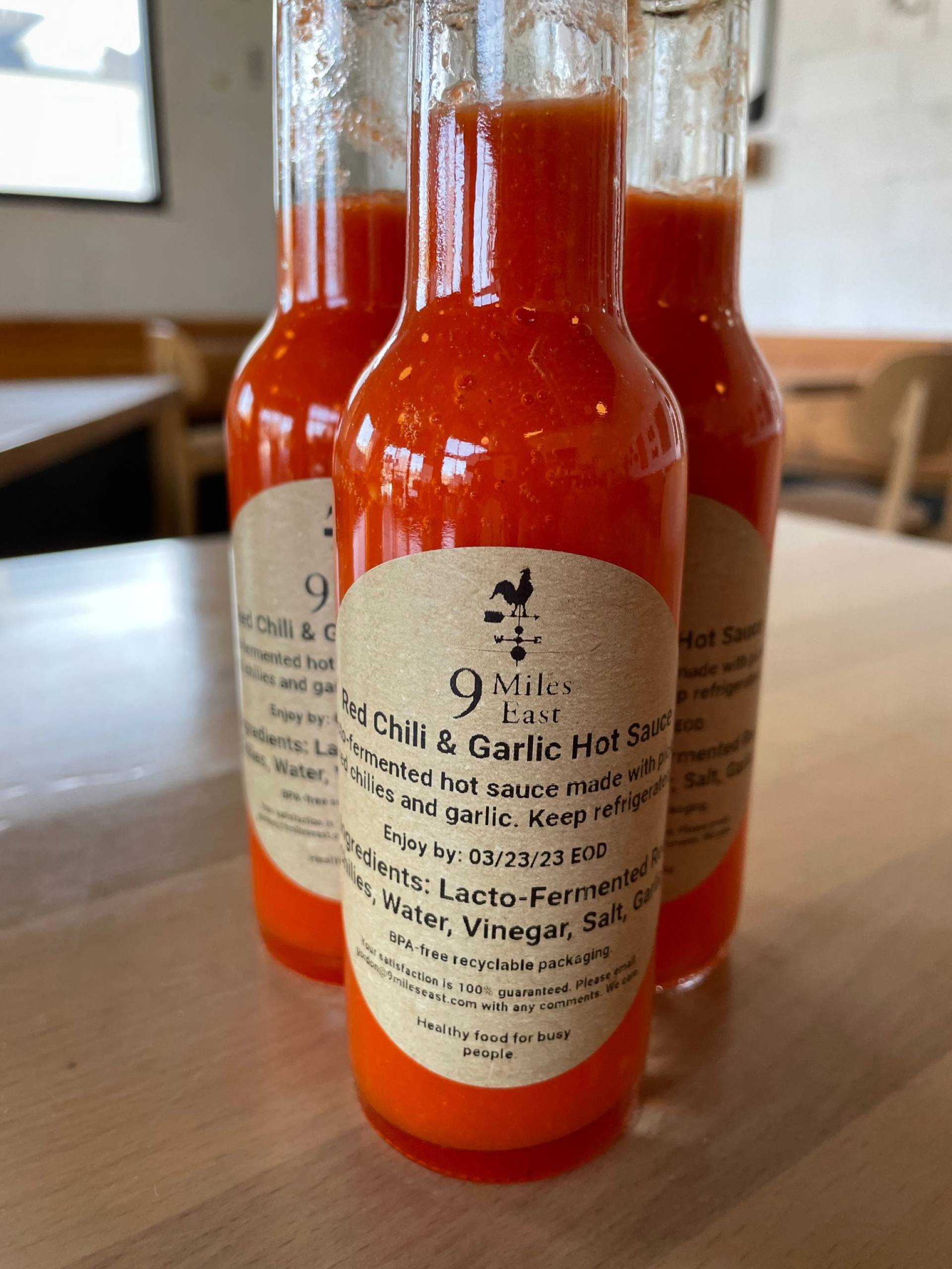Red Pepper and Garlic Hot Sauce Red Pepper and Garlic Hot Sauce