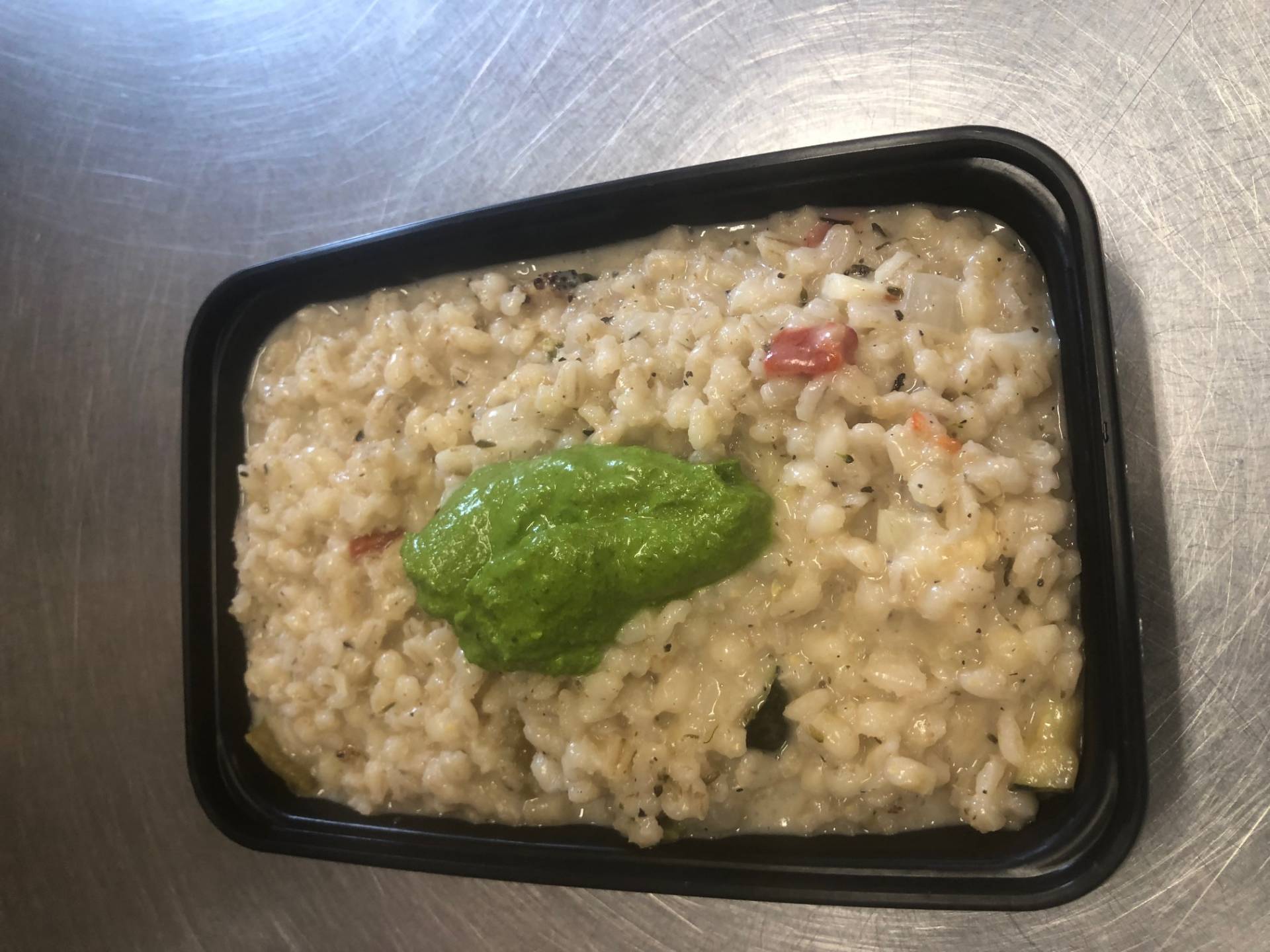 Grilled Vegetable Barley Risotto 1toGo