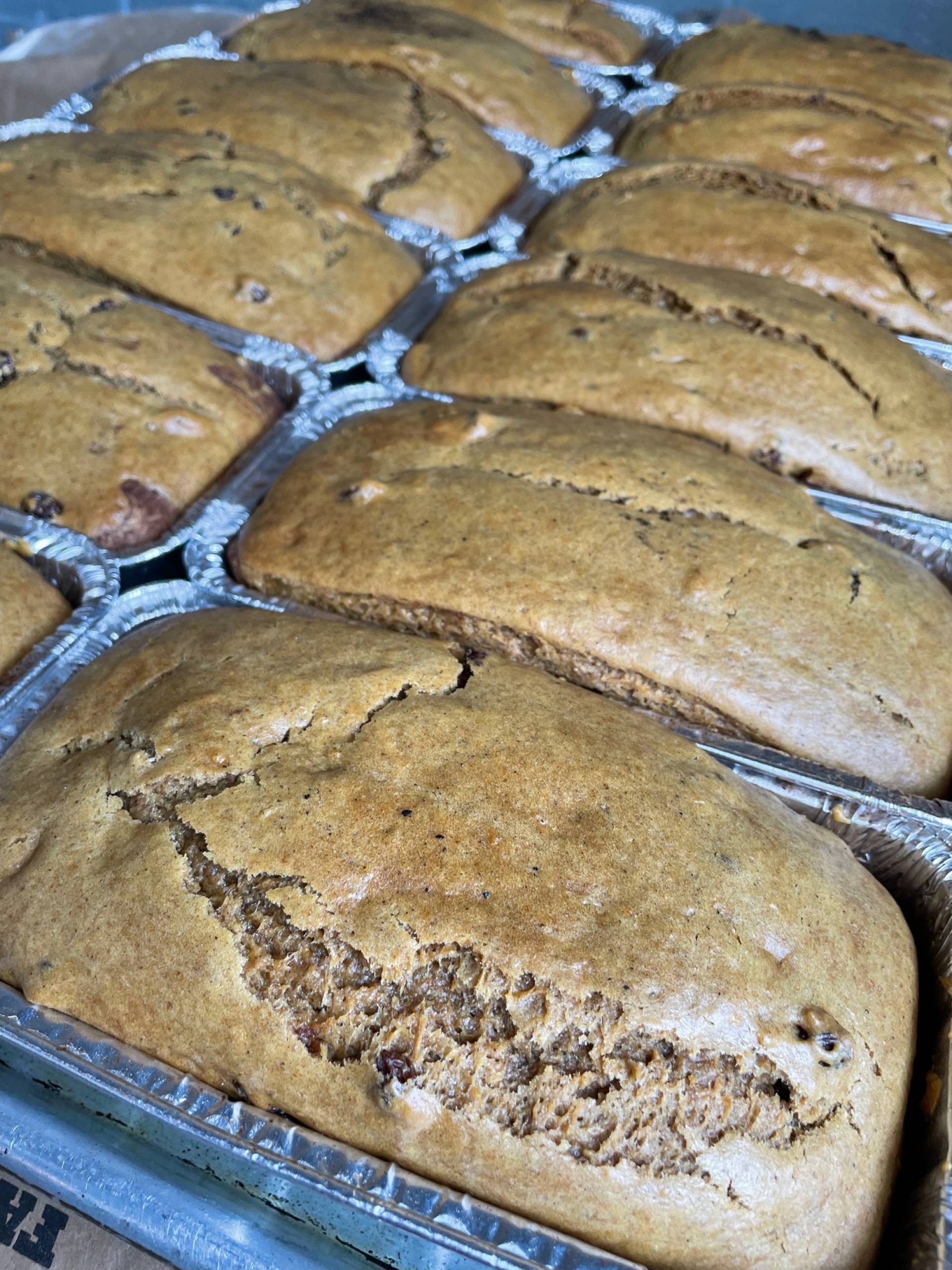 Sweet Potato Cinnamon Raisin Bread