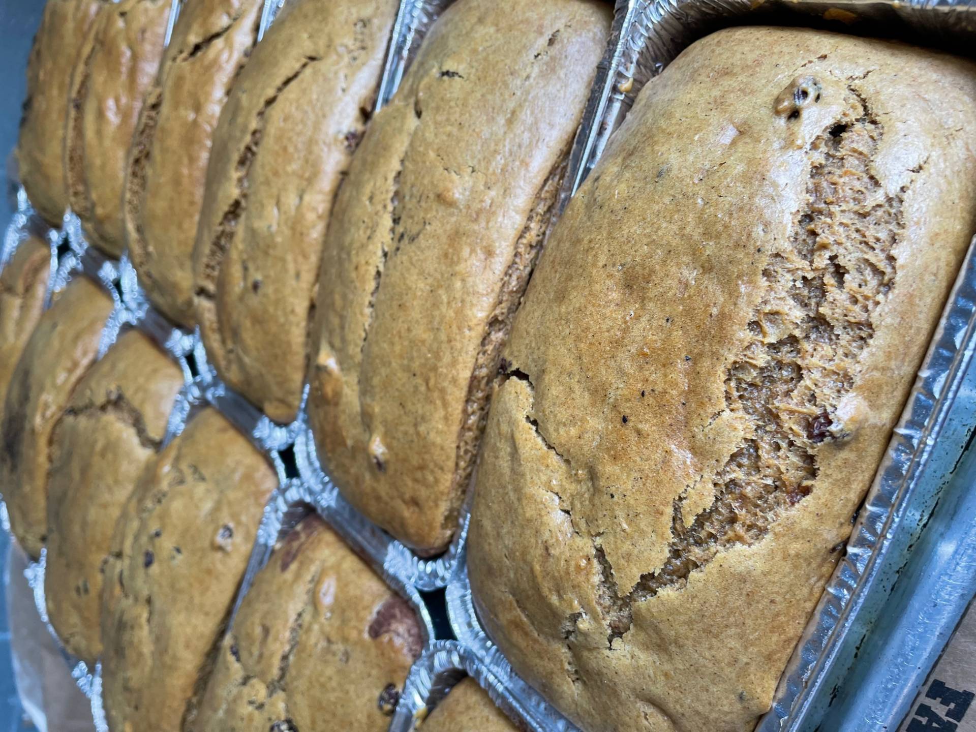 Sweet Potato Cinnamon Raisin Bread