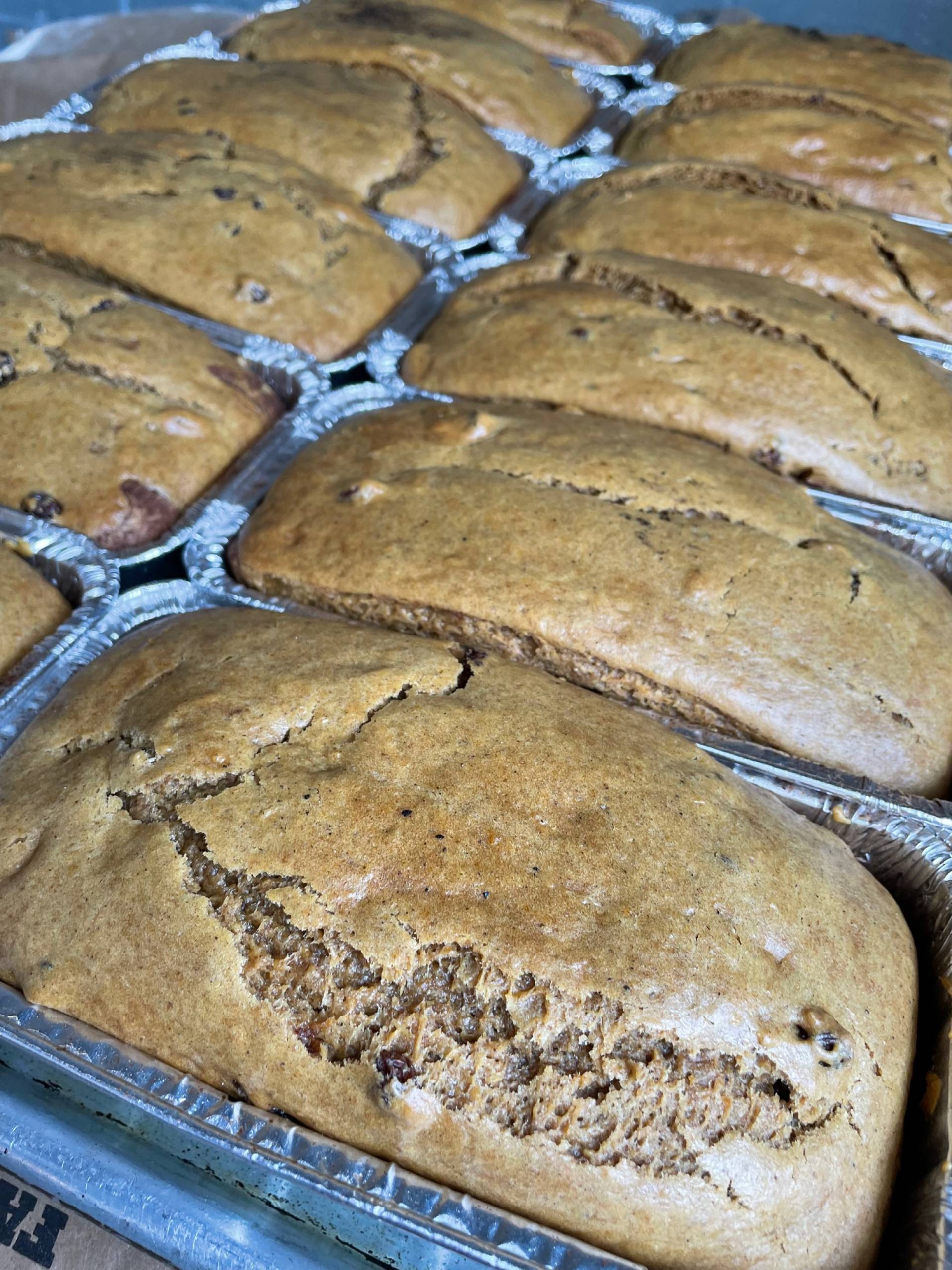 Sweet Potato Cinnamon Raisin Bread